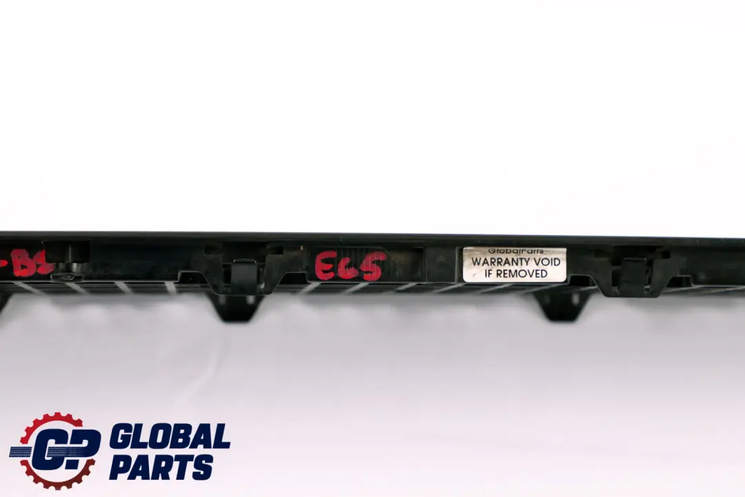 BMW 7 Series E65 E66 E67 Hood Grill Grille Air Inlet Black Sapphire - SKU P0136986-BS - Part number 0136986