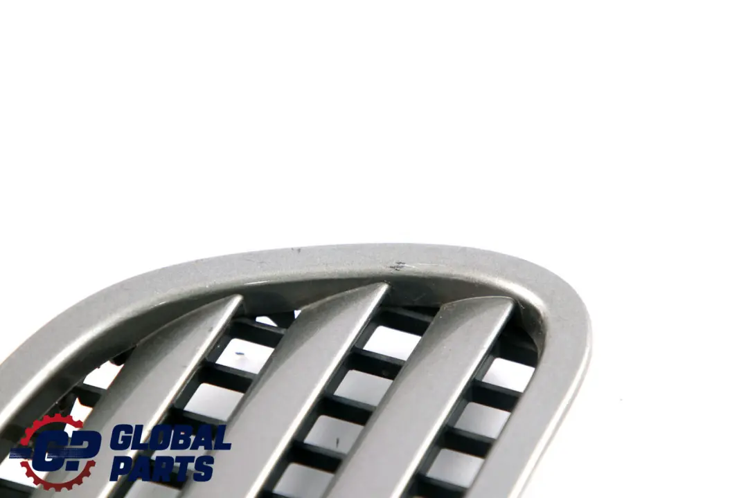 Hood Grill Grille Air Inlet Sterlinggrau Metallic to BMW 7 Series E65 E66 E67 with Part number 0136986 BMW 7 Series E65 E66 E67 Hood Grill Grille Air Inlet Sterlinggrau Metallic - SKU P0136986-STG - Part number 0136986