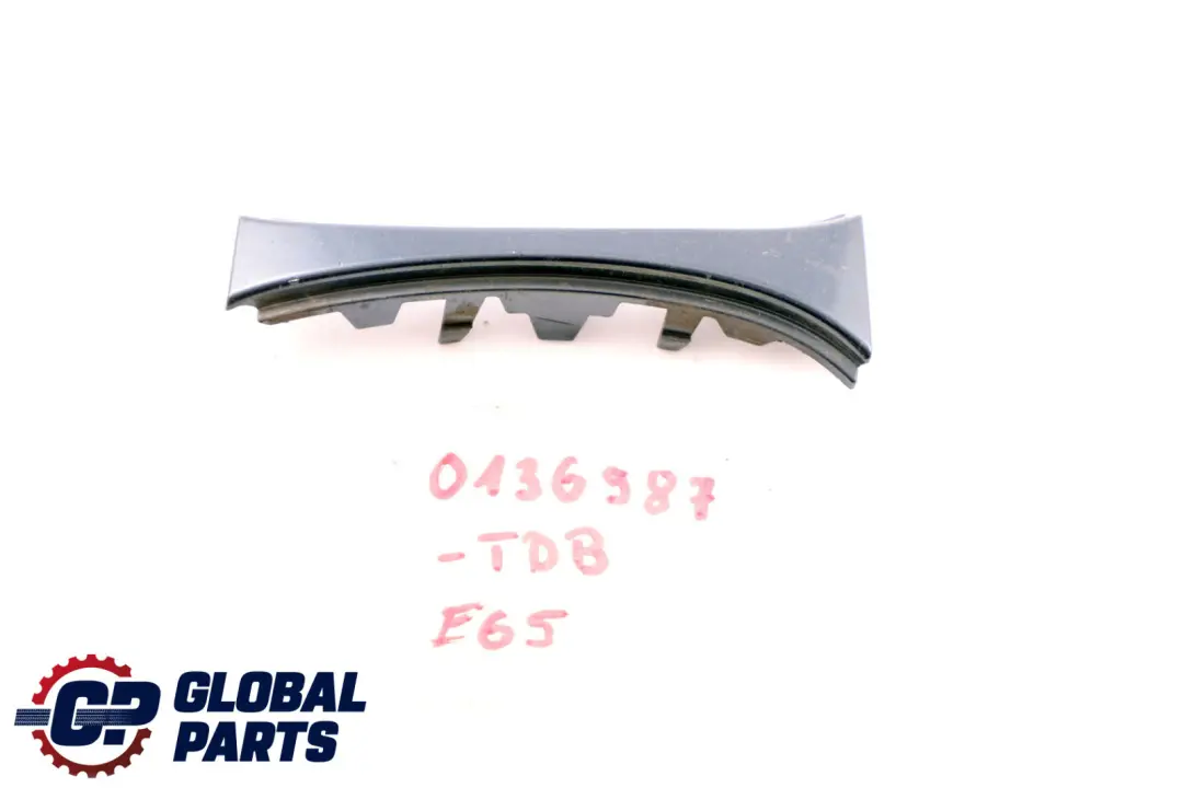 BMW E65 Cofano Motore Griglia Radiatore Anteriore Coprire Toledoblau Blu - SKU P0136987-TDB - Numero di parte 0136987