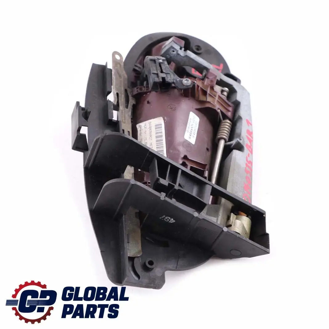 Left Grab Handle Door Opener N/S Barberarot Red A39 to BMW 7 Series E65 E66 Rear with Part number 0140535 BMW 7 Series E65 E66 Rear Left Grab Handle Door Opener N/S Barberarot Red A39 - SKU P0140535-BAR1 - Part number 0140535
