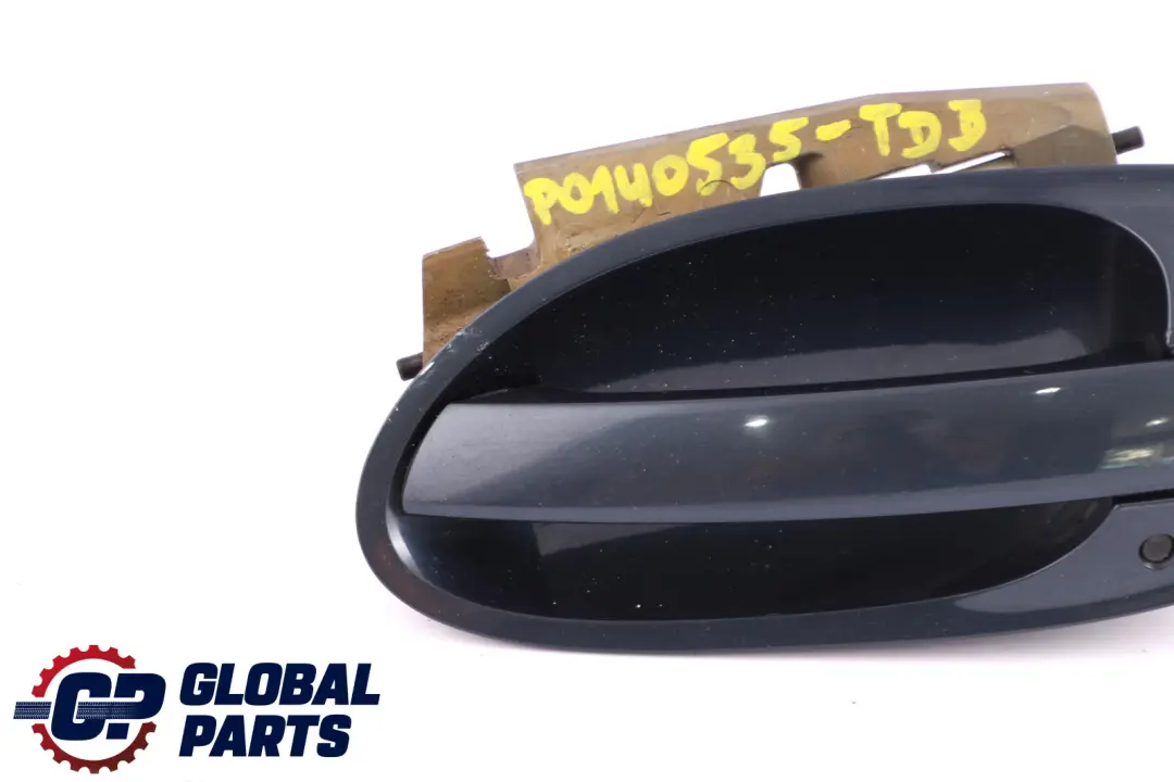 BMW E65 E66 Rear Left Grab Handle Door Opener N/S Toledoblau Blue 482 - SKU P0140535-TDB - Part number 0140535