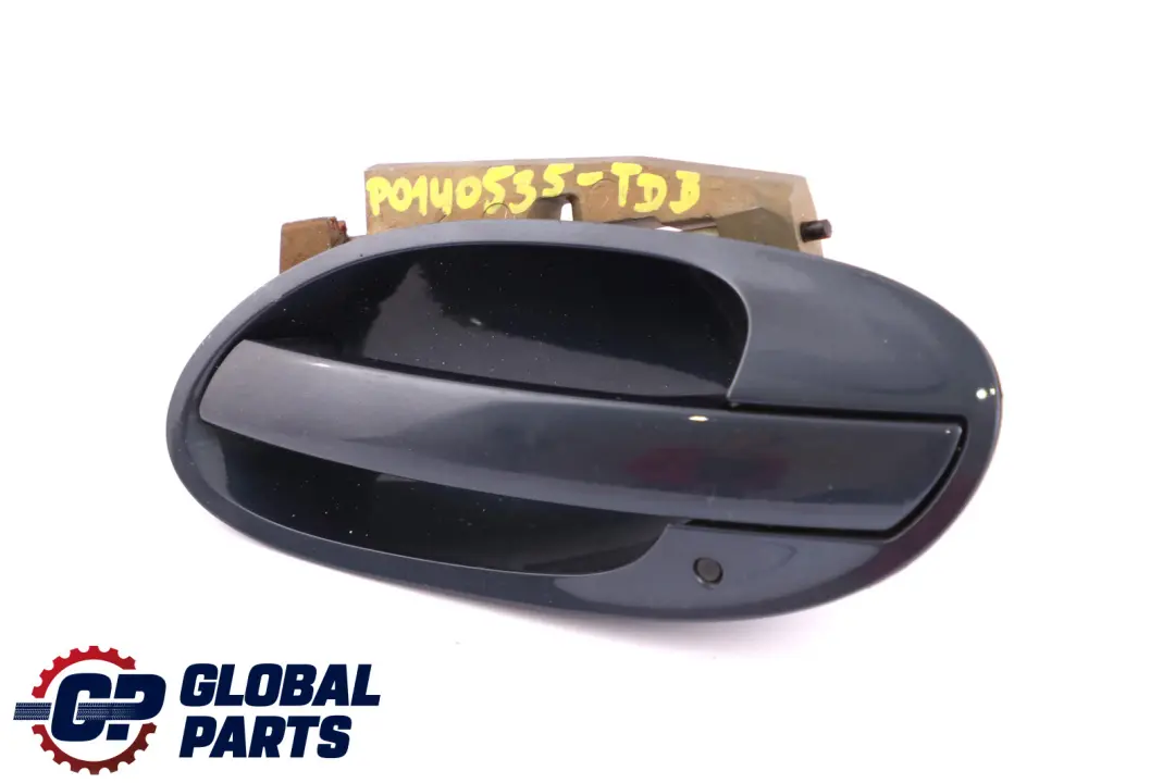 Left Grab Handle Door Opener N/S Toledoblau Blue 482 to BMW E65 E66 Rear with Part number 0140535 BMW E65 E66 Rear Left Grab Handle Door Opener N/S Toledoblau Blue 482 - SKU P0140535-TDB - Part number 0140535
