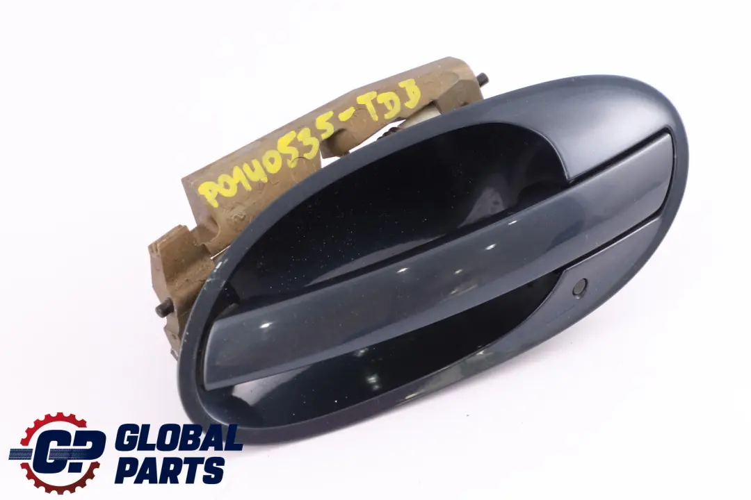 Left Grab Handle Door Opener N/S Toledoblau Blue 482 to BMW E65 E66 Rear with Part number 0140535 BMW E65 E66 Rear Left Grab Handle Door Opener N/S Toledoblau Blue 482 - SKU P0140535-TDB - Part number 0140535