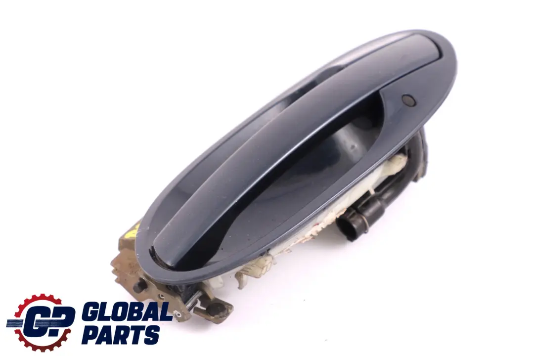 BMW E65 E66 Rear Left Grab Handle Door Opener N/S Toledoblau Blue 482 - SKU P0140535-TDB - Part number 0140535