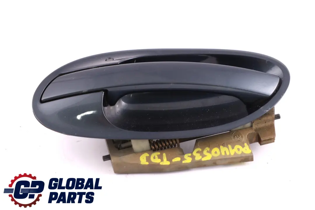 BMW E65 E66 Asidero Trasero Izquierdo Abrepuertas Toledoblau Azul - 482 - SKU P0140535-TDB - Número de pieza 0140535