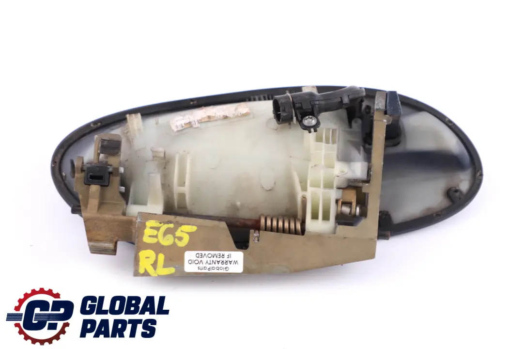 BMW E65 E66 Asidero Trasero Izquierdo Abrepuertas Toledoblau Azul - 482 - SKU P0140535-TDB - Número de pieza 0140535