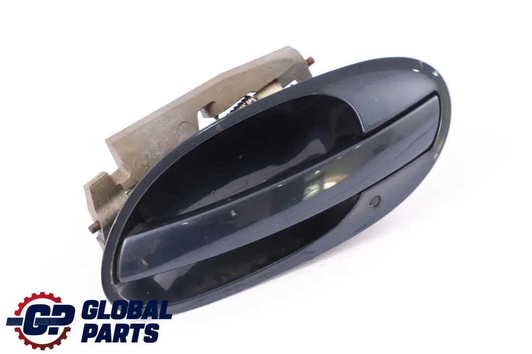 BMW E65 E66 Front Left Grab Handle Door Opener N/S Toledoblau Blue 482 - SKU P0140535-TDB1 - Part number 0140535