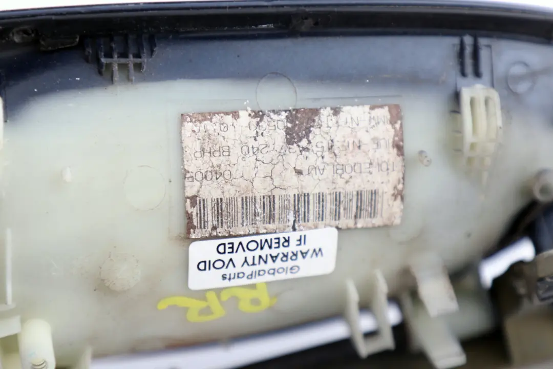 Complete Rear Right Grab Handle O/S Toledoblau Blue 482 to BMW 7 Series E65 E66 with Part number 0140536 BMW 7 Series E65 E66 Complete Rear Right Grab Handle O/S Toledoblau Blue 482 - SKU P0140536-TDB - Part number 0140536