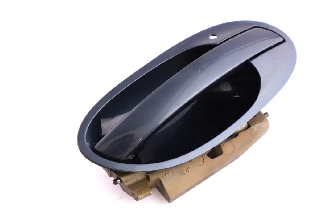 Complete Rear Right Grab Handle O/S Toledoblau Blue 482 to BMW 7 Series E65 E66 with Part number 0140536 BMW 7 Series E65 E66 Complete Rear Right Grab Handle O/S Toledoblau Blue 482 - SKU P0140536-TDB - Part number 0140536