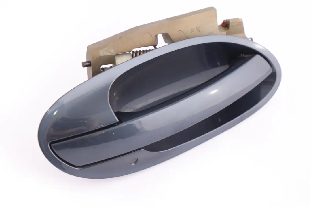 Complete Rear Right Grab Handle O/S Toledoblau Blue 482 to BMW 7 Series E65 E66 with Part number 0140536 BMW 7 Series E65 E66 Complete Rear Right Grab Handle O/S Toledoblau Blue 482 - SKU P0140536-TDB - Part number 0140536