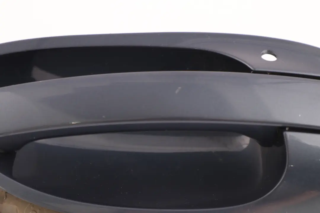 BMW 7 Series E65 E66 Complete Rear Right Grab Handle O/S Toledoblau Blue 482 - SKU P0140536-TDB - Part number 0140536