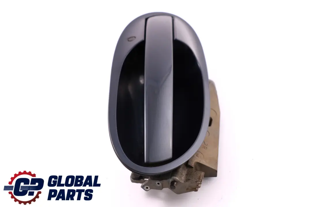 BMW 7 Series 1 E65 E66 Complete Rear Right Grab Handle O/S Toledoblau Blue 482 - SKU P0140536-TDB1 - Part number 0140536