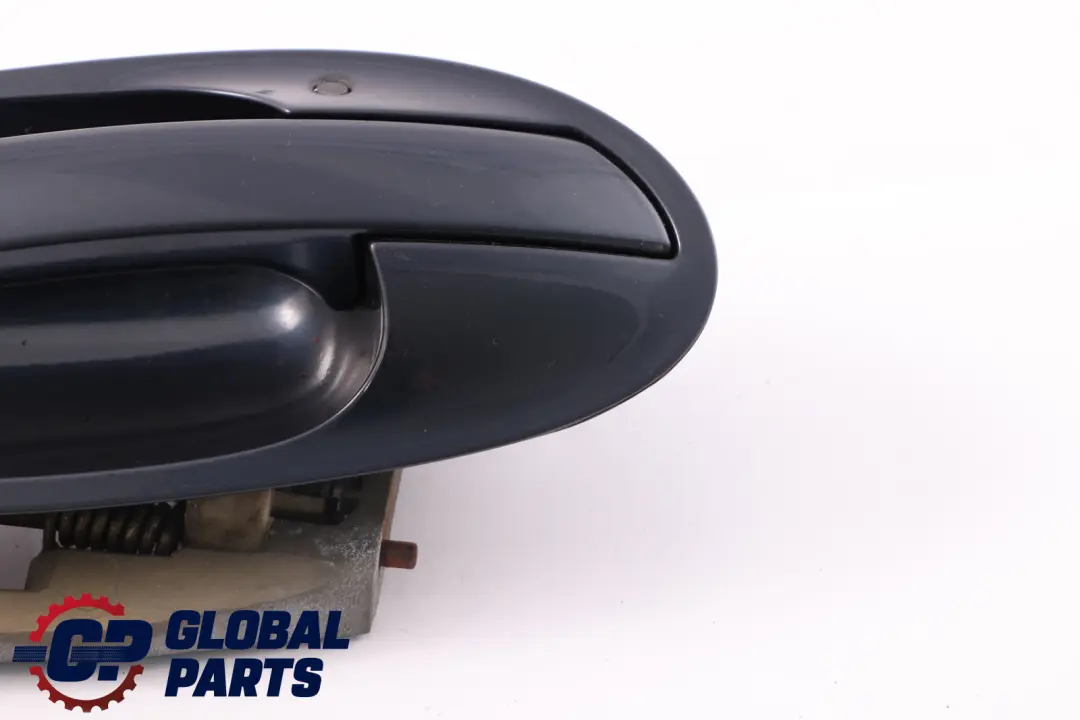 BMW 7 Series 1 E65 E66 Complete Rear Right Grab Handle O/S Toledoblau Blue 482 - SKU P0140536-TDB1 - Part number 0140536
