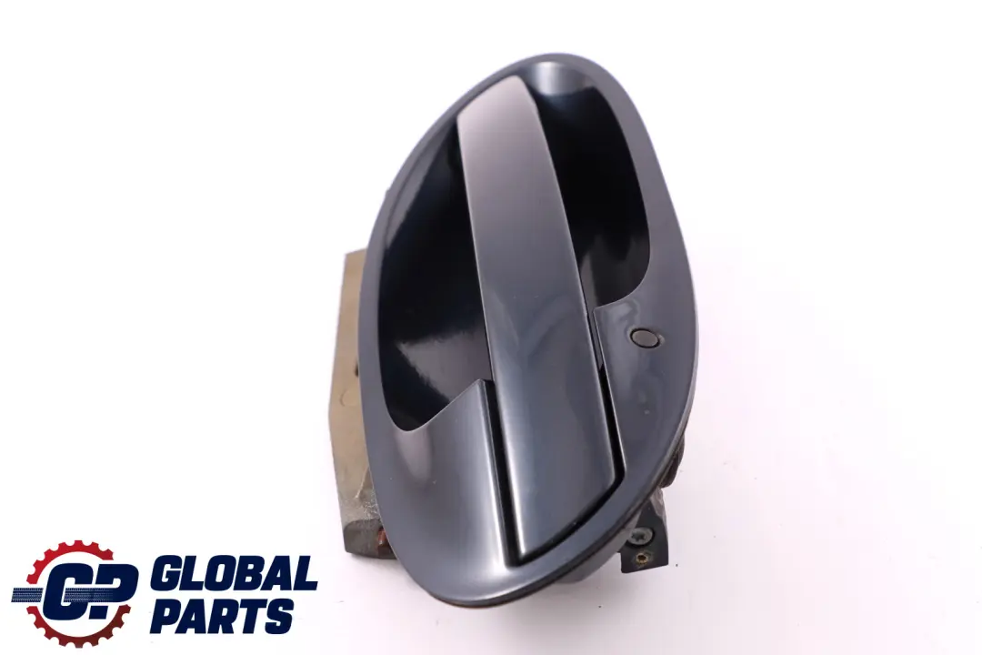BMW 7 Series 1 E65 E66 Complete Rear Right Grab Handle O/S Toledoblau Blue 482 - SKU P0140536-TDB1 - Part number 0140536