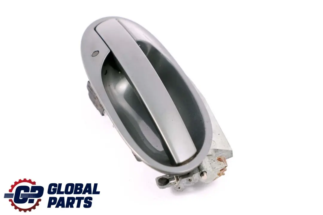 BMW E65 E66 Asidero trasero derecho completo Titangrau Titan Grey - SKU P0140536-TGR - Número de pieza 0140536