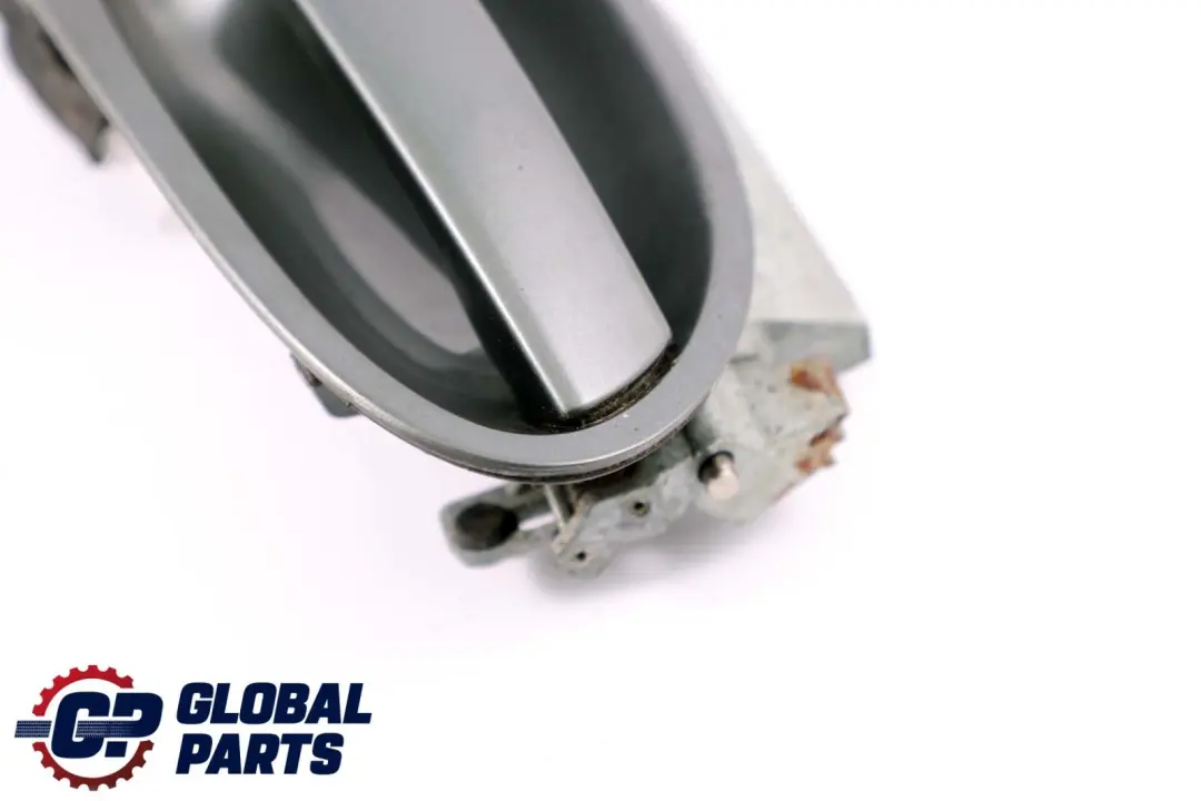 BMW 7 Series E65 E66 Complete Rear Right Grab Handle O/S Titangrau Titan Grey - SKU P0140536-TGR - Part number 0140536