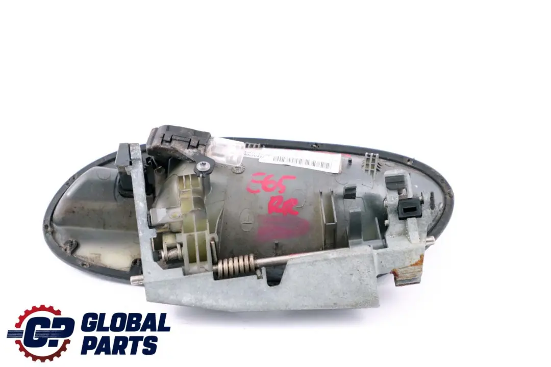 BMW E65 E66 Completo Posteriore Maniglia Destra Grigio Titanio II - SKU P0140536-TGR - Numero di parte 0140536