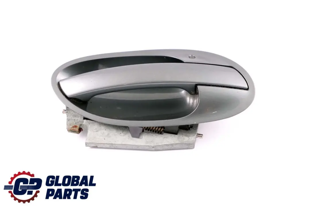 BMW 7 Series E65 E66 Complete Rear Right Grab Handle O/S Titangrau Titan Grey - SKU P0140536-TGR - Part number 0140536