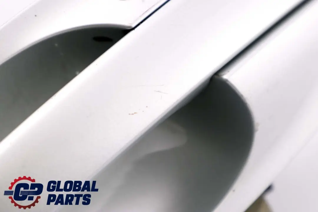 BMW 7 Series E65 E66 Complete Rear Right Grab Handle O/S Titansilber Silver - SKU P0140536-TS - Part number 0140536