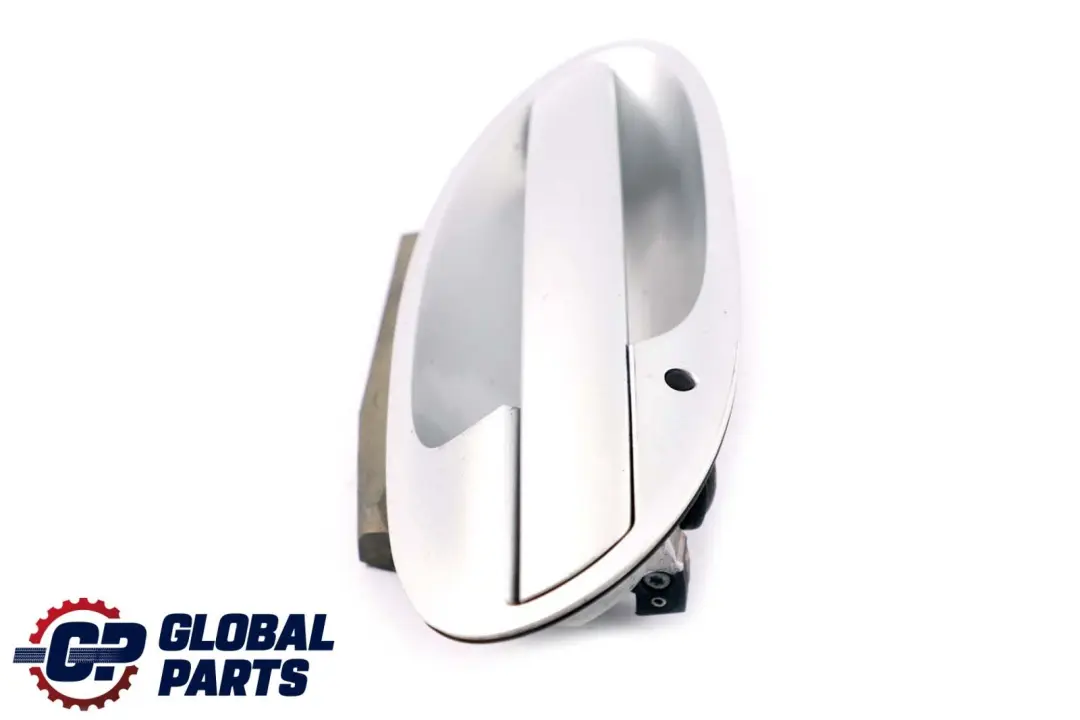 BMW 7 Series E65 E66 Complete Rear Right Grab Handle O/S Titansilber Silver - SKU P0140536-TS - Part number 0140536