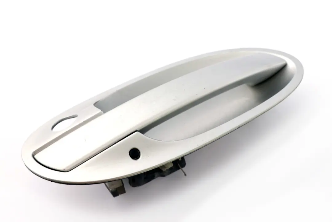 BMW 7 Series E65 Front Right Grab Handle Door Opener O/S Titansilber Silver 354 - SKU rhd-0140536-TS - Part number 0140534