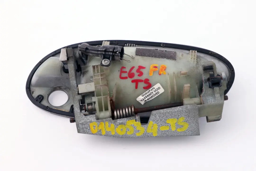 Front Right Grab Handle Door Opener O/S Titansilber Silver 354 to BMW 7 Series E65 with Part number 0140534 BMW 7 Series E65 Front Right Grab Handle Door Opener O/S Titansilber Silver 354 - SKU rhd-0140536-TS - Part number 0140534