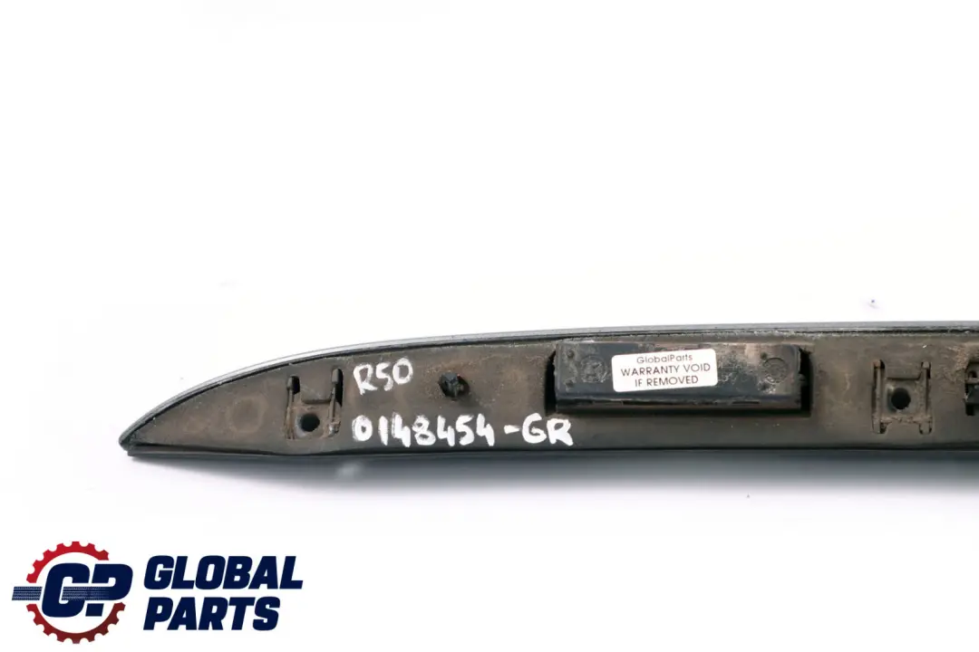 Trunk Lid Grip Handle Boot Grey Metallic to Mini Cooper R50 R53 Rear with Part number 0148454 Mini Cooper R50 R53 Rear Trunk Lid Grip Handle Boot Grey Metallic - SKU P0148454-GR - Part number 0148454