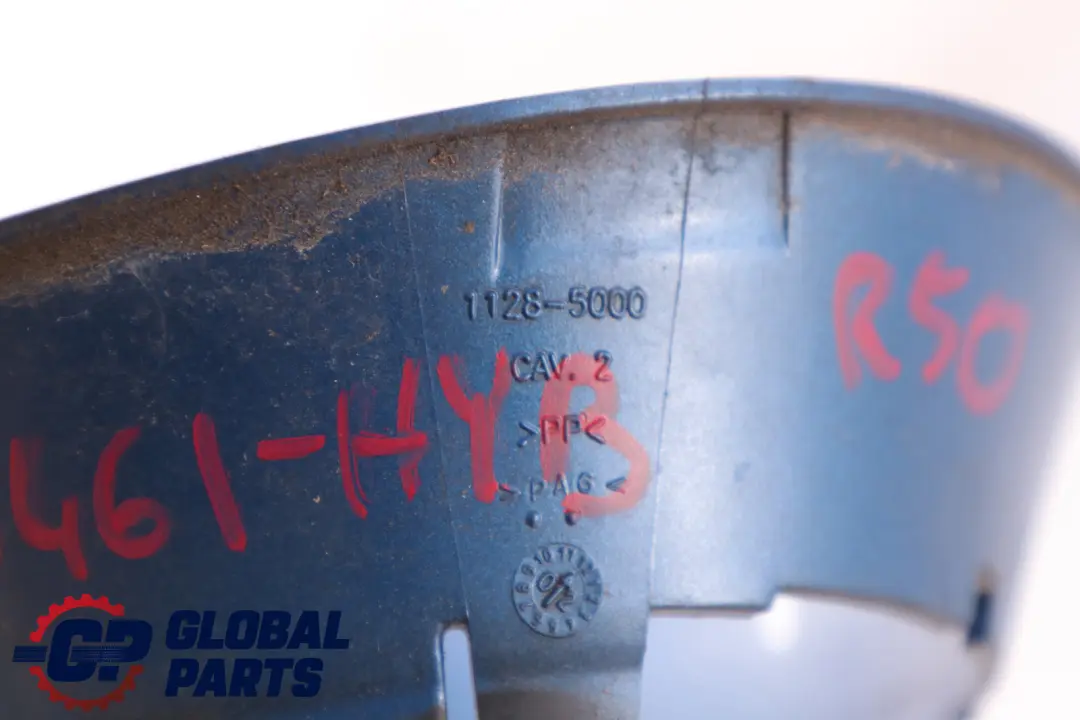 Apertura Coperchio Del Serbatoio Iper Blu Metallizzato per Mini Cooper R50 R53 con numero di parte 0148461 Mini Cooper R50 R53 Apertura Coperchio Del Serbatoio Iper Blu Metallizzato - SKU P0148461-HYB - Numero di parte 0148461