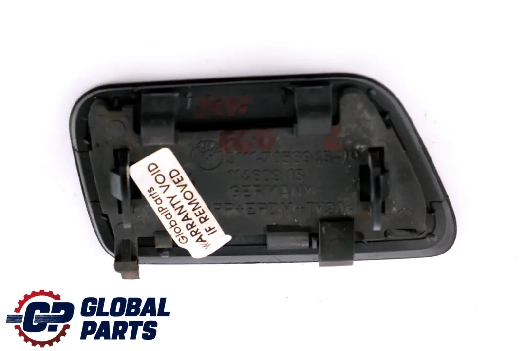 BMW 5 Series E60 Front Bumper Headligh Flap Cover Left N/S Schwarz 2 0149264 - SKU P0149264-SCH - Part number 7056945