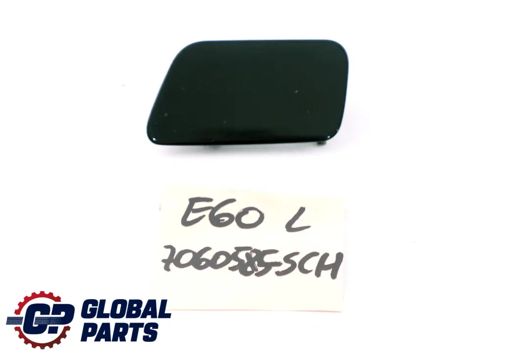 Front Bumper Headligh Flap Cover Left N/S Schwarz 2 0149264 to BMW 5 Series E60 with Part number 7056945 BMW 5 Series E60 Front Bumper Headligh Flap Cover Left N/S Schwarz 2 0149264 - SKU P0149264-SCH - Part number 7056945