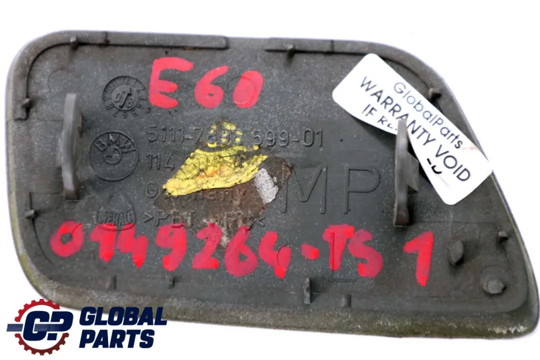 Stossfänger Vorn Klappe Lackiert Links Titansilber 354 0149264 für BMW 5 er 1 E60 mit Teilenummer 7056945 BMW 5 er 1 E60 Stossfänger Vorn Klappe Lackiert Links Titansilber 354 0149264 - SKU P0149264-TS1 - Teilenummer 7056945