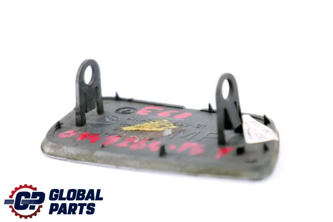 Front Bumper Headligh Flap Cover Left N/S Titansilber Silver to BMW 5 Series 1 E60 with Part number 7056945 BMW 5 Series 1 E60 Front Bumper Headligh Flap Cover Left N/S Titansilber Silver - SKU P0149264-TS1 - Part number 7056945