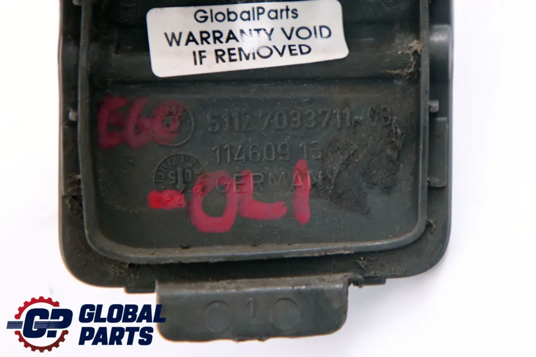 Flap Towing Eye Rear Bumper Olivin Metallic 7033711 to BMW 5 Series E60 with Part number 0150251 BMW 5 Series E60 Flap Towing Eye Rear Bumper Olivin Metallic 7033711 - SKU P0150251-OLI - Part number 0150251