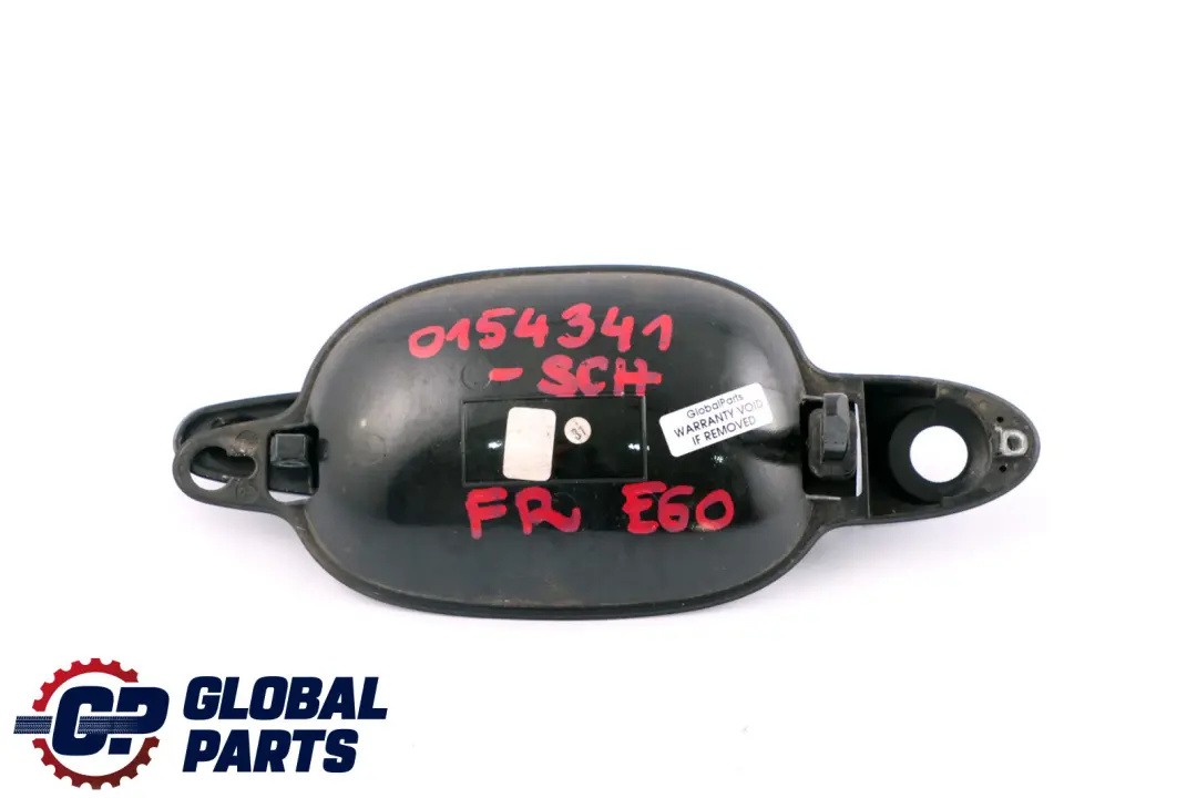 Recess Front Right Grab Handle O/S Schwarz Black 668 BMW 5 Series E60 E61 - SKU rhd-0154341-SCH - Part number 0154341