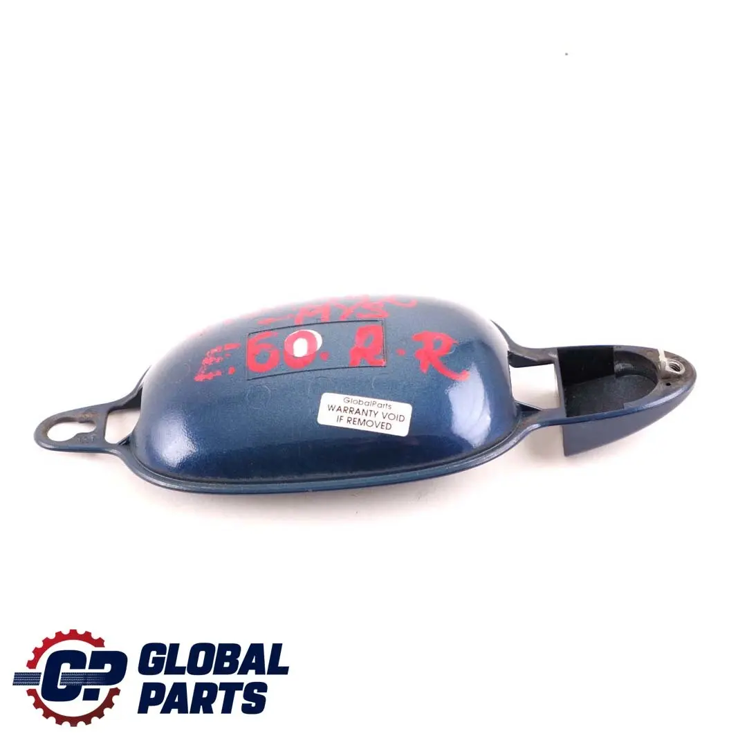 Recess Front Rear Left Grab Handle N/S Mysticblau Blue A07 to BMW 5 Series E60 E61 with Part number 0154342 BMW 5 Series E60 E61 Recess Front Rear Left Grab Handle N/S Mysticblau Blue A07 - SKU P0154342-MYS - Part number 0154342