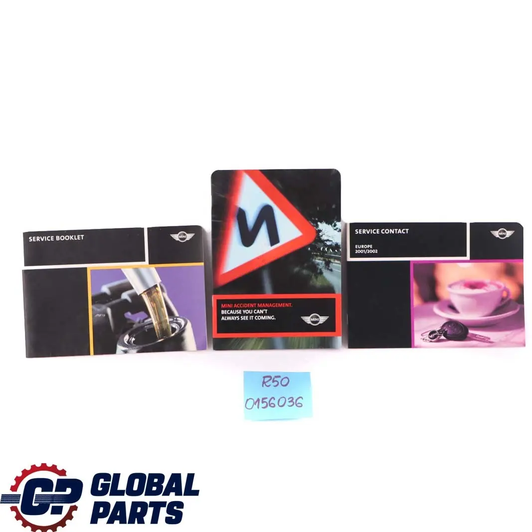 Service Booklet Book Set to BMW Mini Cooper R50 R53 with Part number 0156036 BMW Mini Cooper R50 R53 Service Booklet Book Set - SKU P0156036 - Part number 0156036
