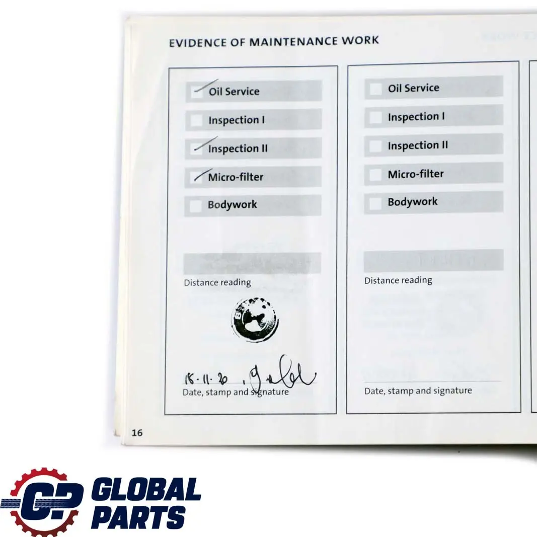 Service Booklet Book Set to BMW Mini Cooper R50 R53 with Part number 0156036 BMW Mini Cooper R50 R53 Service Booklet Book Set - SKU P0156036 - Part number 0156036