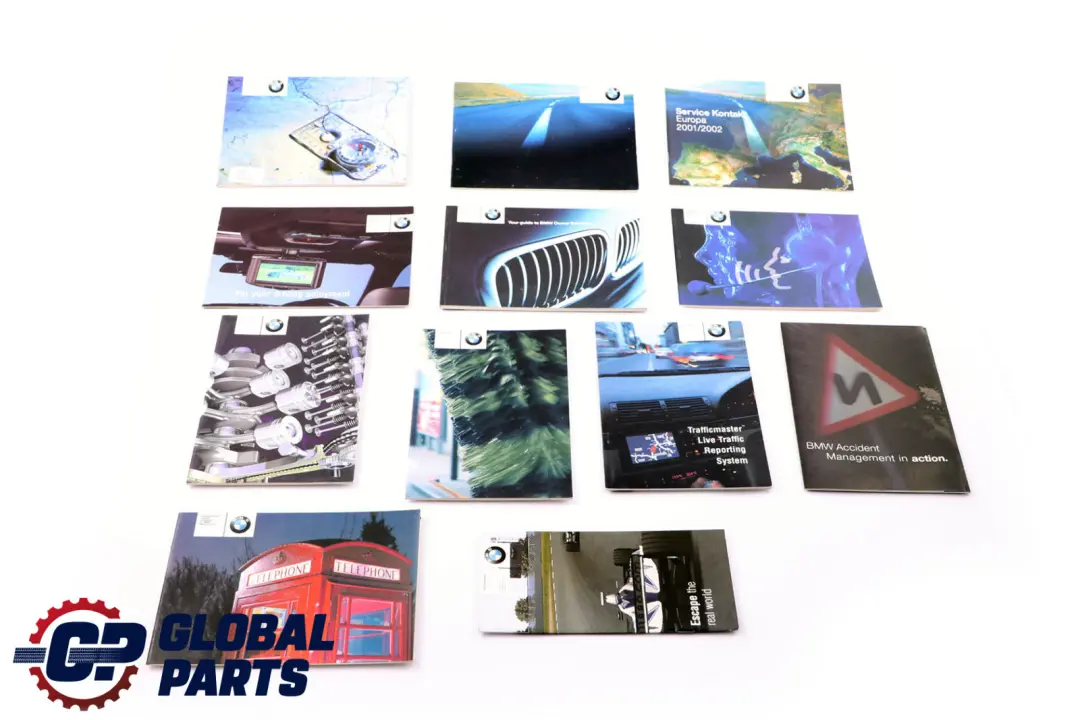 BMW X5 Series E53 1 Service Booklets Owner's Handbook Case Pouch Wallet - SKU P0156407-1 - Part number 0156407