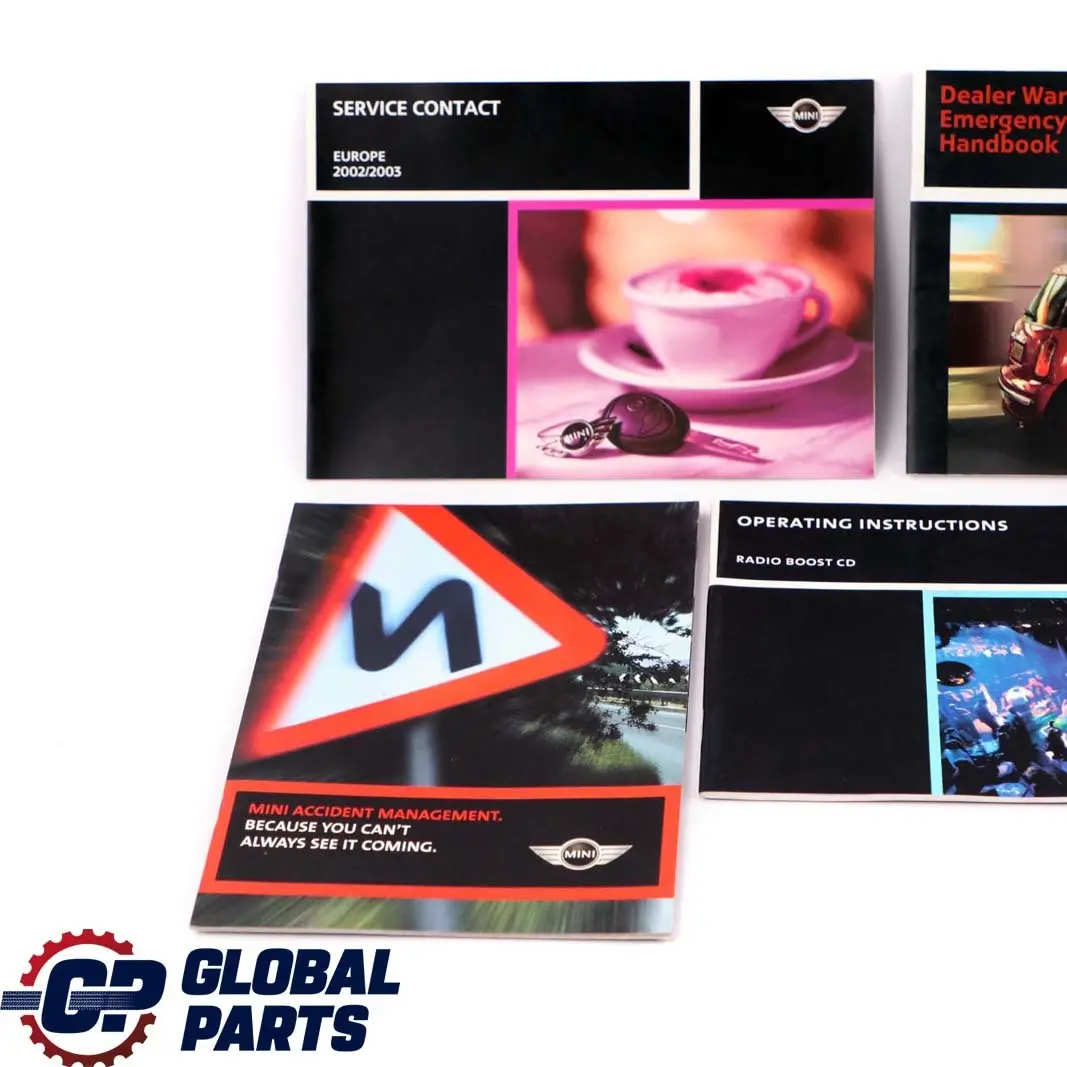 Operating Instructions Radio Book Set to BMW Mini Cooper R50 R53 with Part number 0156619 BMW Mini Cooper R50 R53 Operating Instructions Radio Book Set - SKU P0156619 - Part number 0156619