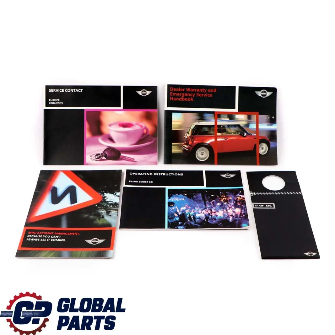 Operating Instructions Radio Book Set to BMW Mini Cooper R50 R53 with Part number 0156619 BMW Mini Cooper R50 R53 Operating Instructions Radio Book Set - SKU P0156619 - Part number 0156619
