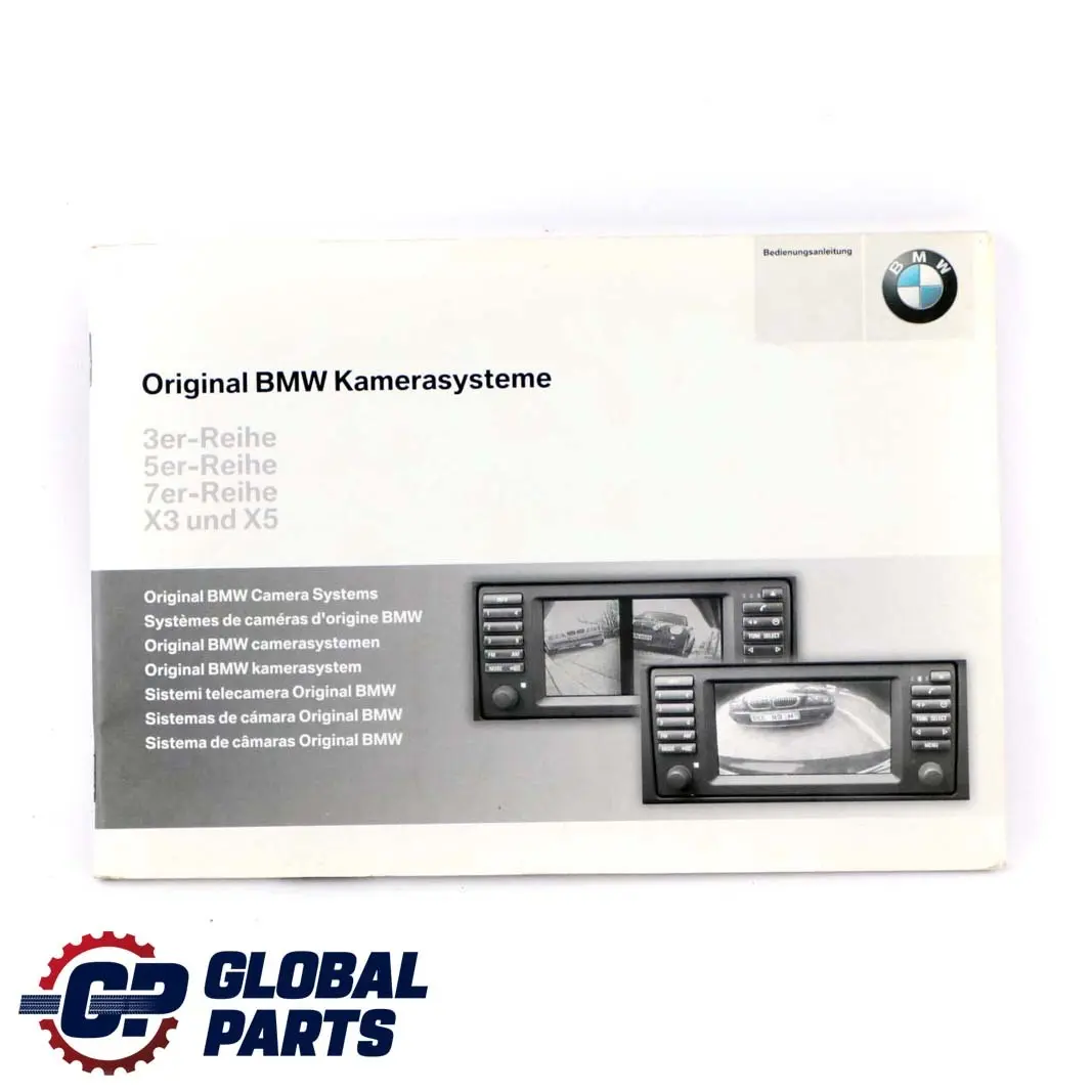BMW X5 Series E53 Service Booklet Owner's Handbook Book Set Wallet Case - SKU P0156997 - Part number 0156997