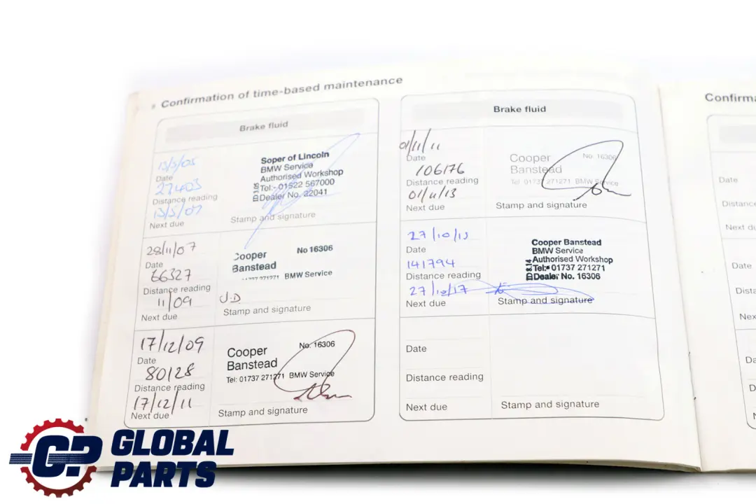 BMW X5 Series E53 3 Service Booklet Owner's Handbook Case Pouch Wallet - SKU P0157089-3 - Part number 0157089