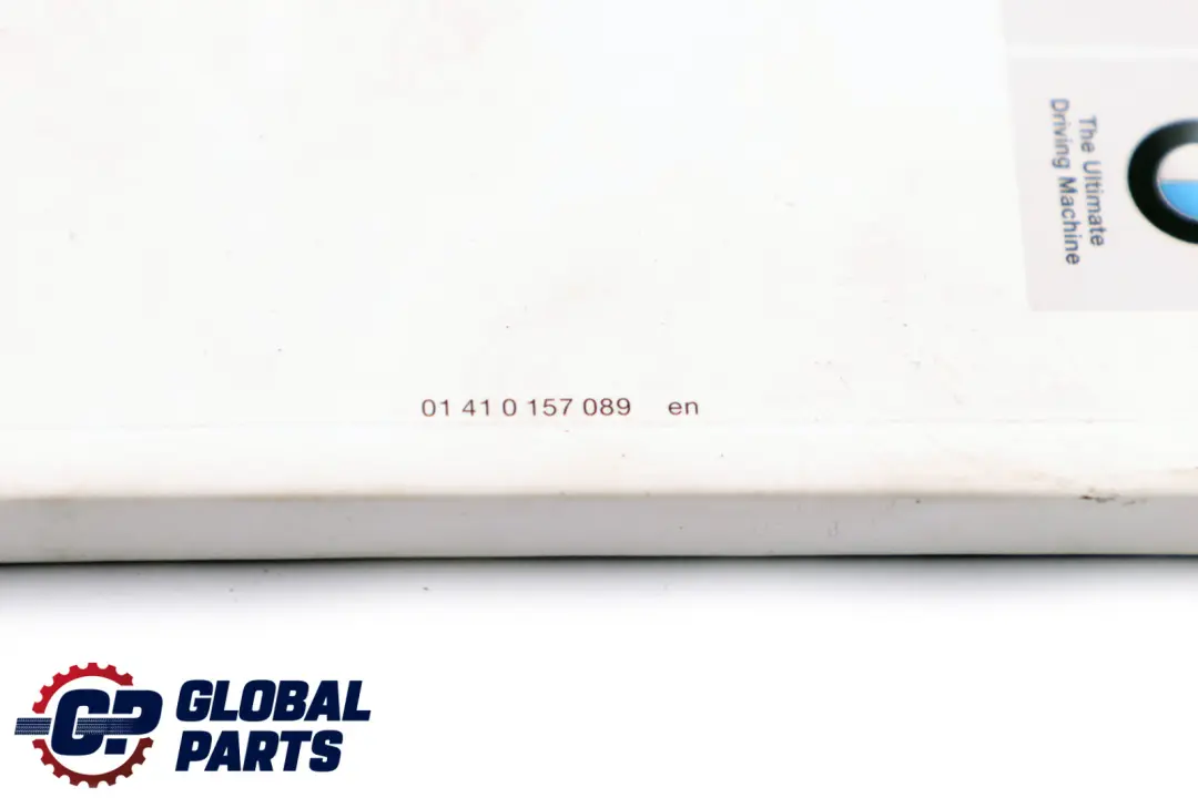 BMW X5 Series E53 3 Service Booklet Owner's Handbook Case Pouch Wallet - SKU P0157089-3 - Part number 0157089
