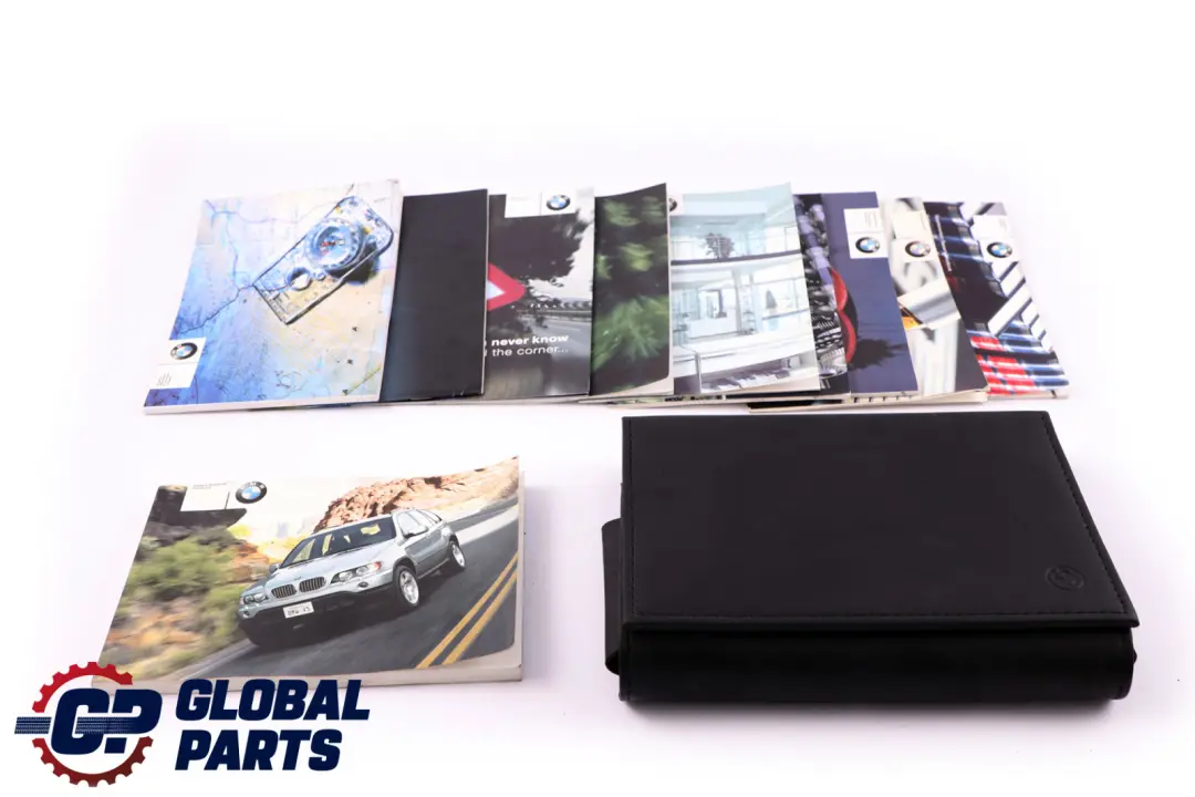 BMW X5 Series E53 3 Service Booklet Owner's Handbook Case Pouch Wallet - SKU P0157089-3 - Part number 0157089