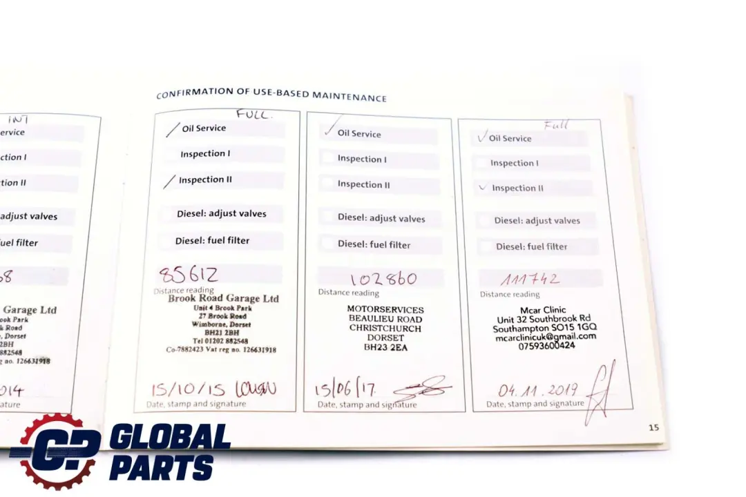 Service Book Booklet Instruction to BMW Mini Cooper One R50 with Part number 0157723 BMW Mini Cooper One R50 Service Book Booklet Instruction - SKU P0157723 - Part number 0157723