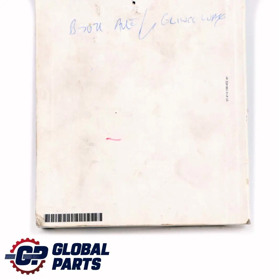 Owner's Handbook Manual Book to BMW 6 Series E63 E64 with Part number 0158452 BMW 6 Series E63 E64 Owner's Handbook Manual Book - SKU P0158452 - Part number 0158452