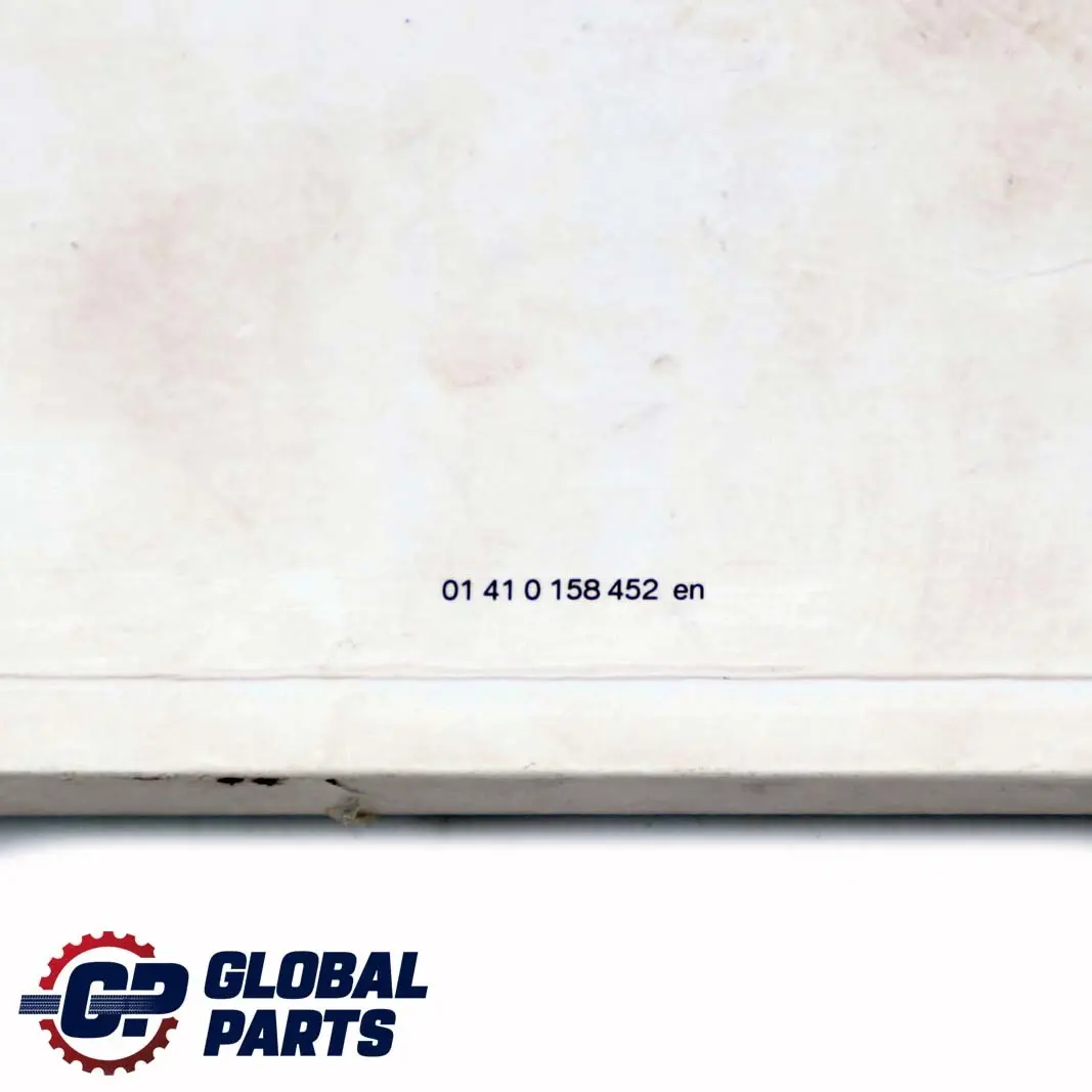 Owner's Handbook Manual Book to BMW 6 Series E63 E64 with Part number 0158452 BMW 6 Series E63 E64 Owner's Handbook Manual Book - SKU P0158452 - Part number 0158452