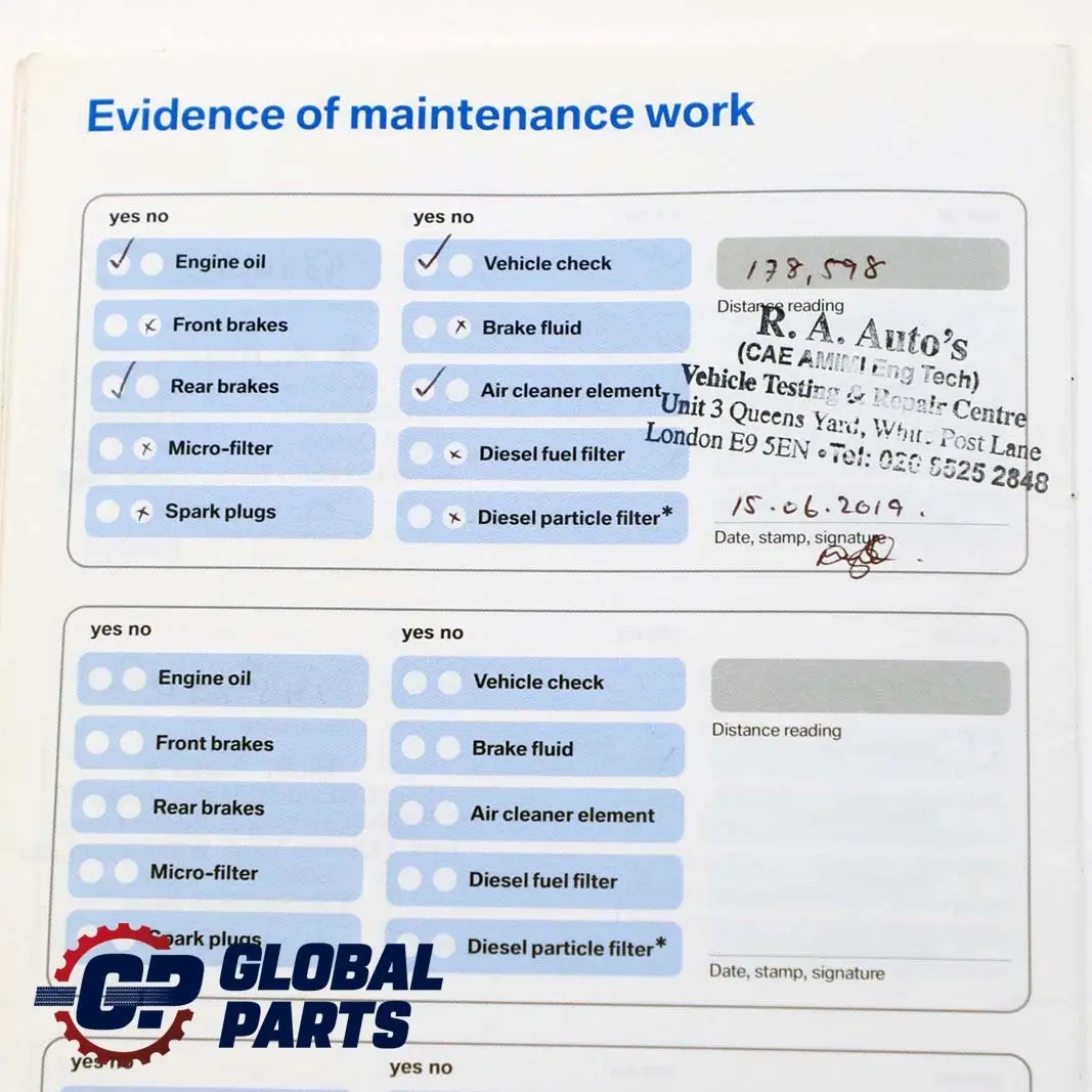 Owner's Handbook Service Booklet Instructions Case Bag Set to BMW 1 Series 6 E87 with Part number 0158975 BMW 1 Series 6 E87 Owner's Handbook Service Booklet Instructions Case Bag Set - SKU P0158975-6 - Part number 0158975