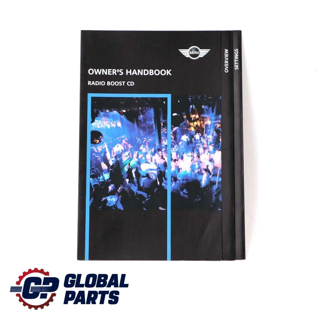 BMW Mini R50 R52 R53 1 Service Booklet Owner's Handbook Set Pouch Case - SKU P0159844-1 - Part number 0159844