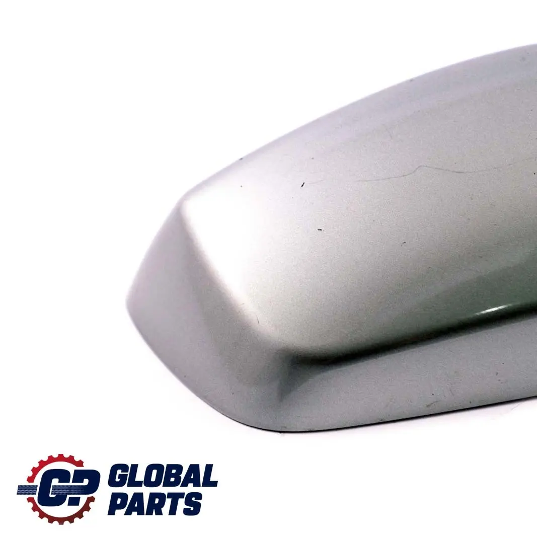 BMW 5 Series E60 E61 Left N/S Cover Cap Wing Mirror Silbergrau Silver Grey A08 - SKU P0300238-SBG - Part number 0300238